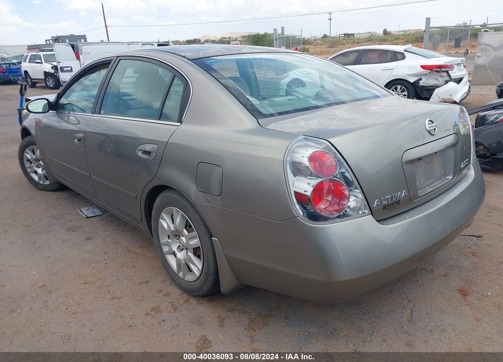 2006 NISSAN ALTIMA 2.5 S VIN: 1N4AL11D86N334667