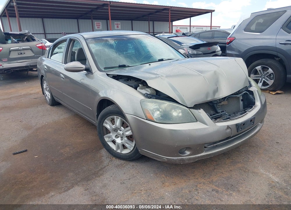 2006 NISSAN ALTIMA 2.5 S VIN: 1N4AL11D86N334667