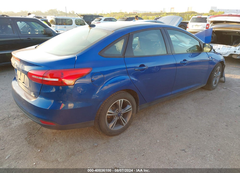 2018 FORD FOCUS SE VIN: 1FADP3FE5JL216336