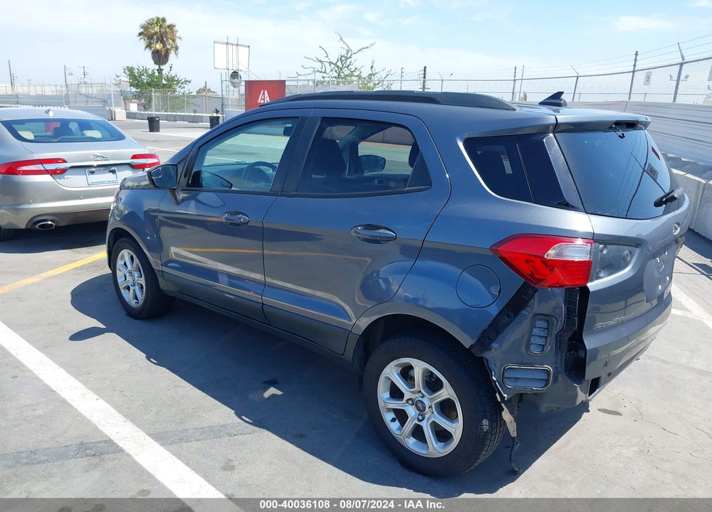 2018 FORD ECOSPORT SE VIN: MAJ3P1TE2JC190993