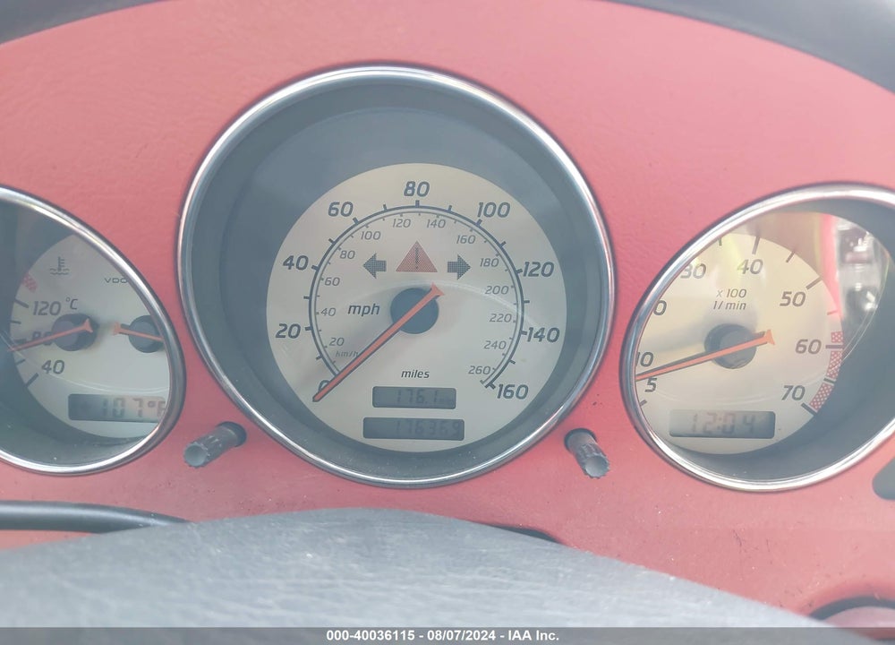 1999 MERCEDES-BENZ SLK 230 KOMPRESSOR VIN: WDBKK47F6XF109895