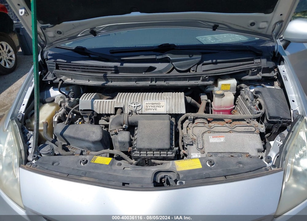 2012 TOYOTA PRIUS TWO VIN: JTDKN3DU6C1555672