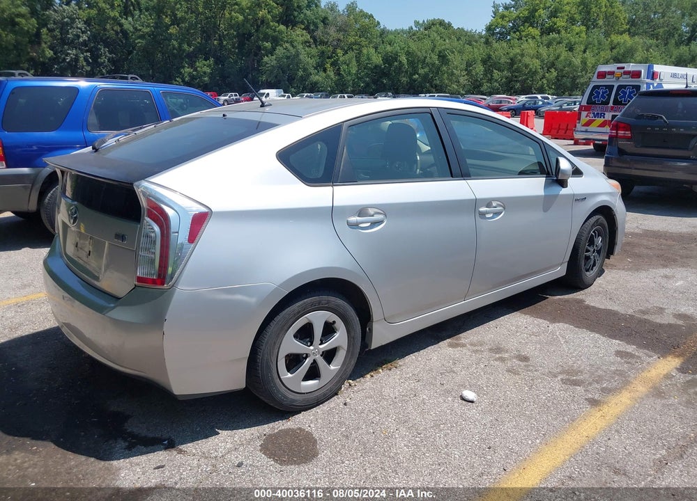 2012 TOYOTA PRIUS TWO VIN: JTDKN3DU6C1555672