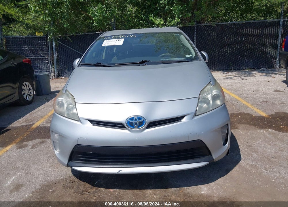 2012 TOYOTA PRIUS TWO VIN: JTDKN3DU6C1555672