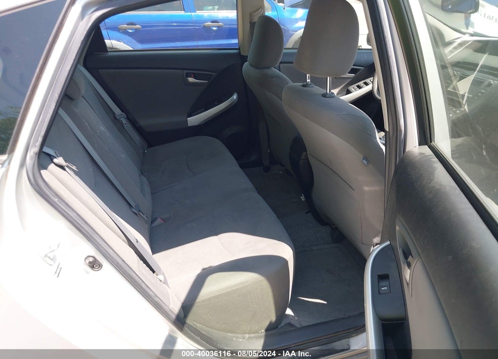 2012 TOYOTA PRIUS TWO VIN: JTDKN3DU6C1555672
