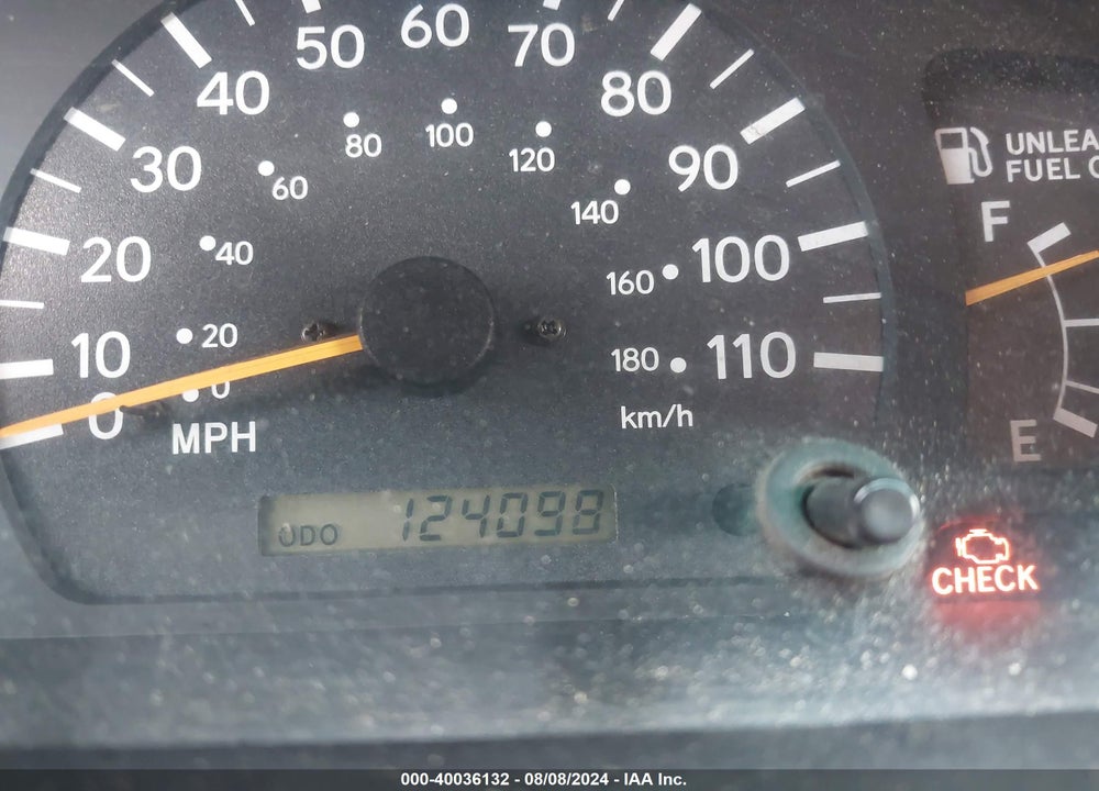 2000 TOYOTA TACOMA BASE V6 VIN: 4TAWN72N4YZ633231