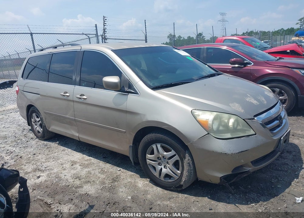 2005 HONDA ODYSSEY EX VIN: 5FNRL38495B403989