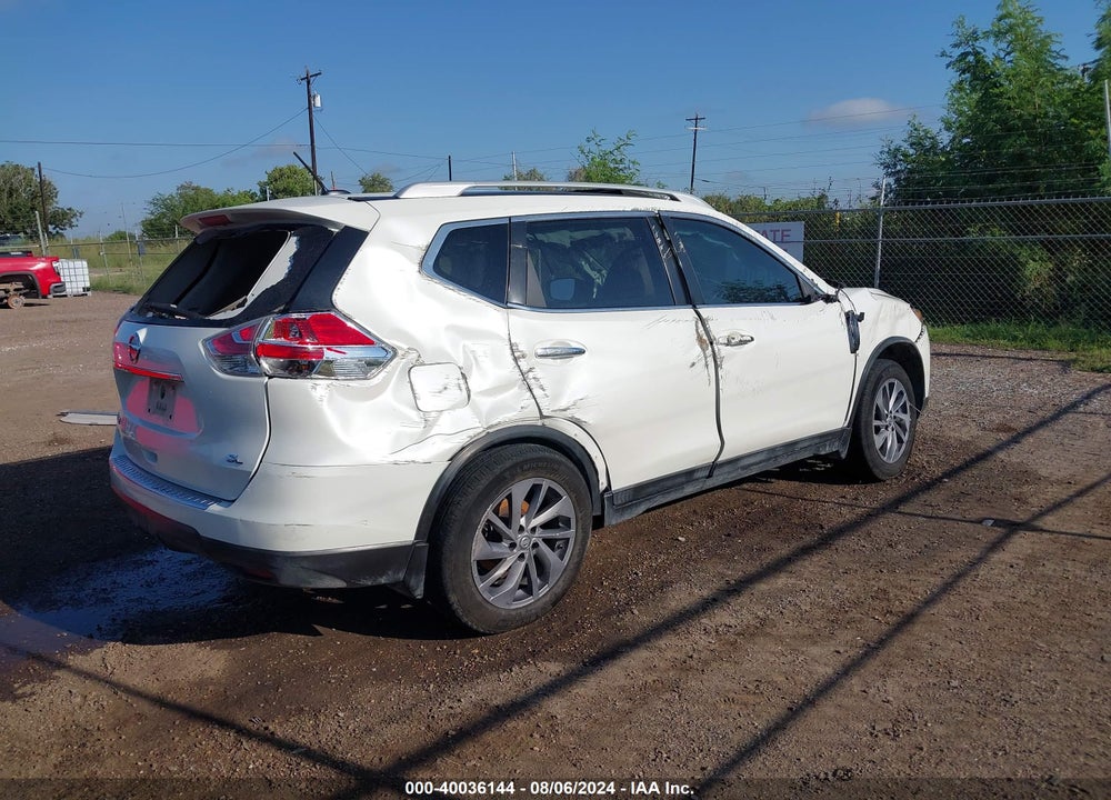 2016 NISSAN ROGUE SL VIN: 5N1AT2MT5GC749232
