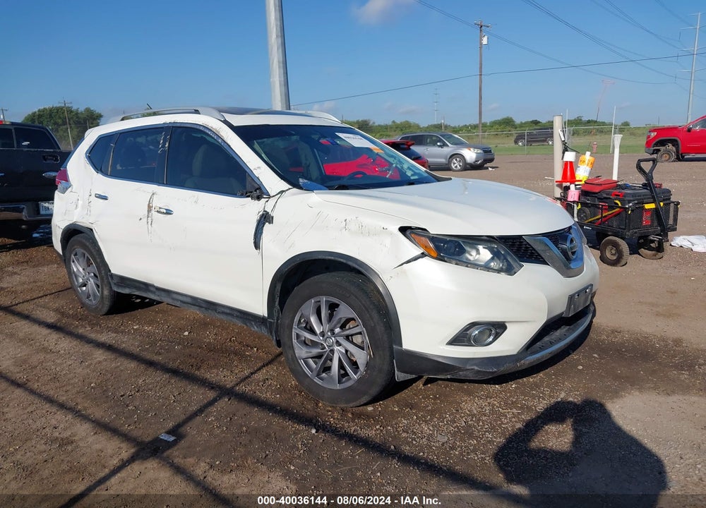 2016 NISSAN ROGUE SL VIN: 5N1AT2MT5GC749232