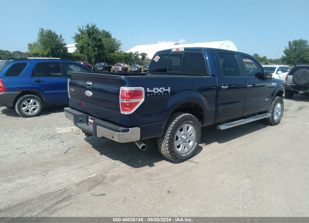 2011 FORD F-150 XLT VIN: 1FTFW1ET6BFD13460