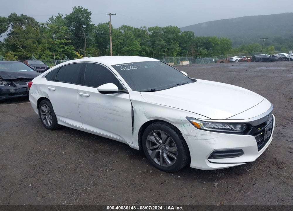 2018 HONDA ACCORD LX VIN: 1HGCV1F16JA073231