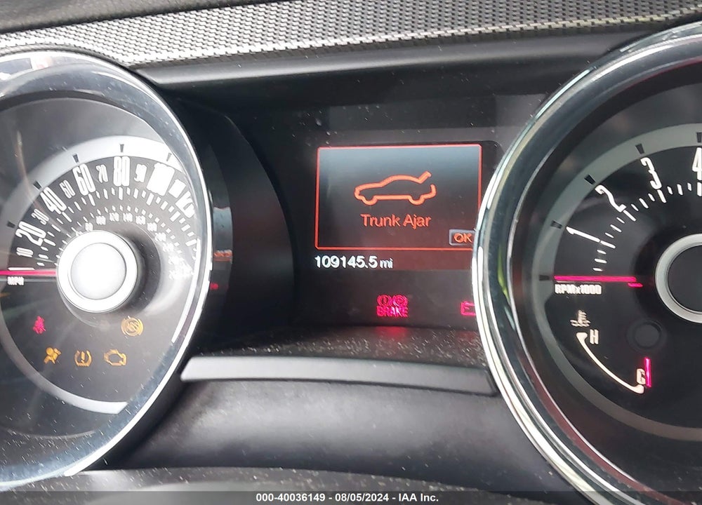 2013 FORD MUSTANG GT PREMIUM VIN: 1ZVBP8CF5D5222199