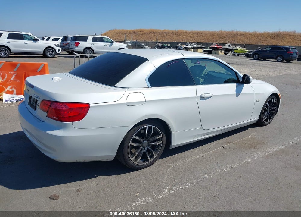 2011 BMW 328I VIN: WBADW7C53BE726499