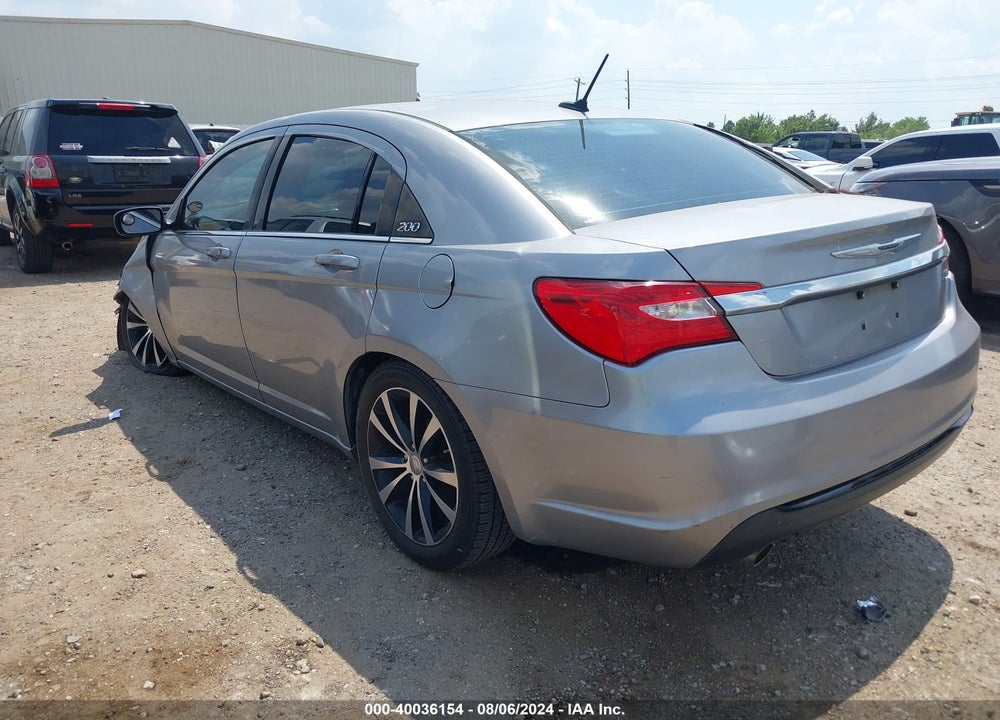 2013 CHRYSLER 200 LIMITED VIN: 1C3CCBCG0DN510189