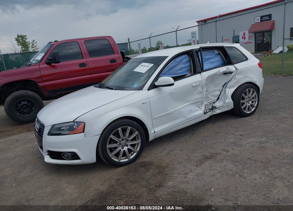 2012 AUDI A3 2.0 TDI PREMIUM VIN: WAUKJAFM8CA076874