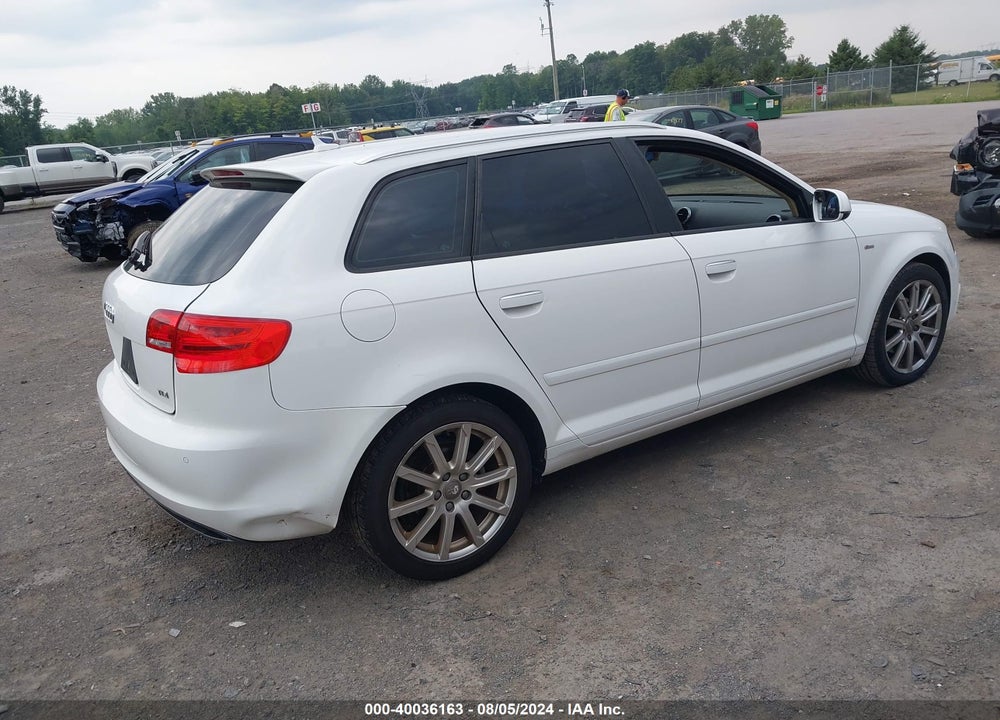 2012 AUDI A3 2.0 TDI PREMIUM VIN: WAUKJAFM8CA076874
