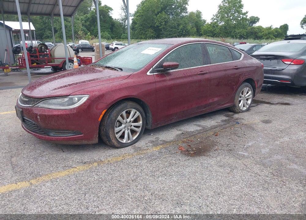 2017 CHRYSLER 200 TOURING VIN: 1C3CCCFB6HN510967