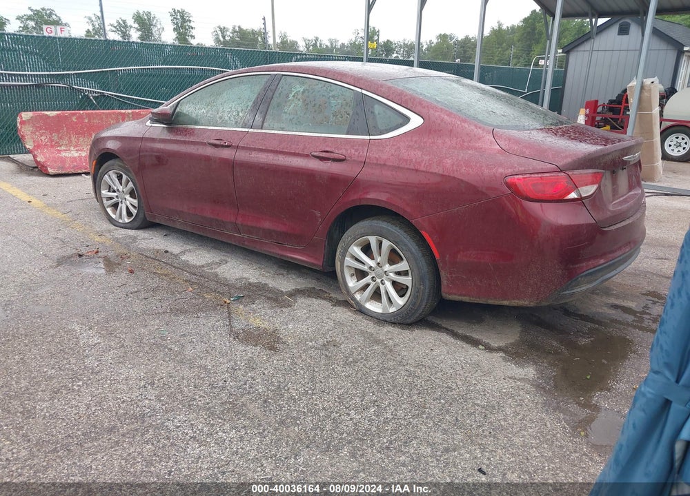 2017 CHRYSLER 200 TOURING VIN: 1C3CCCFB6HN510967