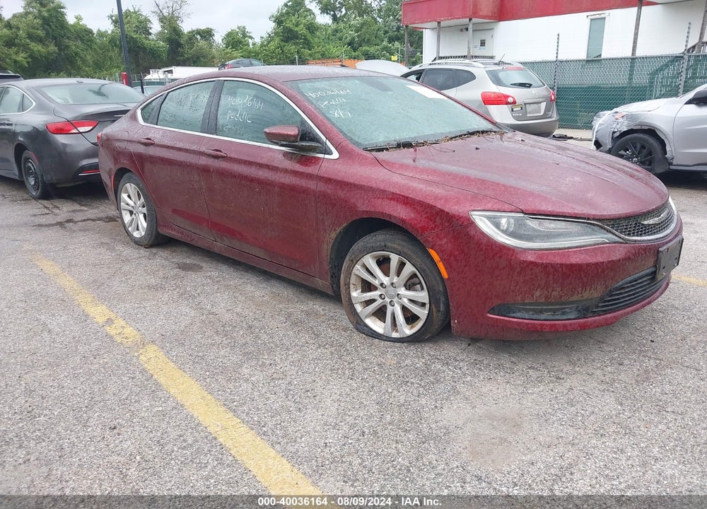 2017 CHRYSLER 200 TOURING VIN: 1C3CCCFB6HN510967