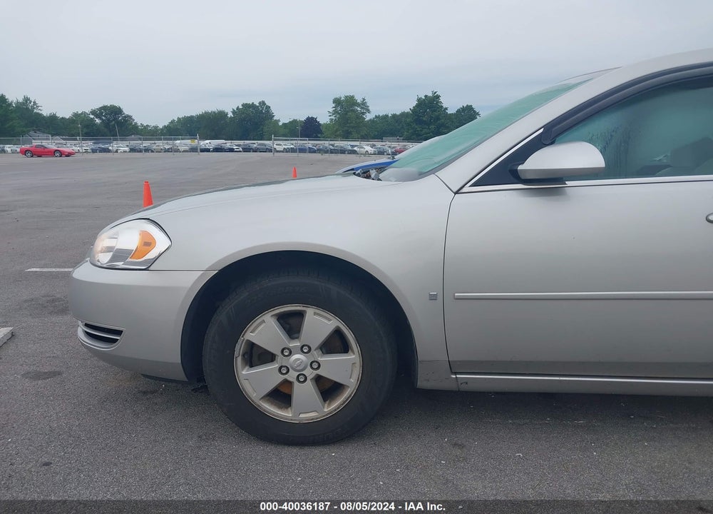2007 CHEVROLET IMPALA LT VIN: 2G1WT58K479229908