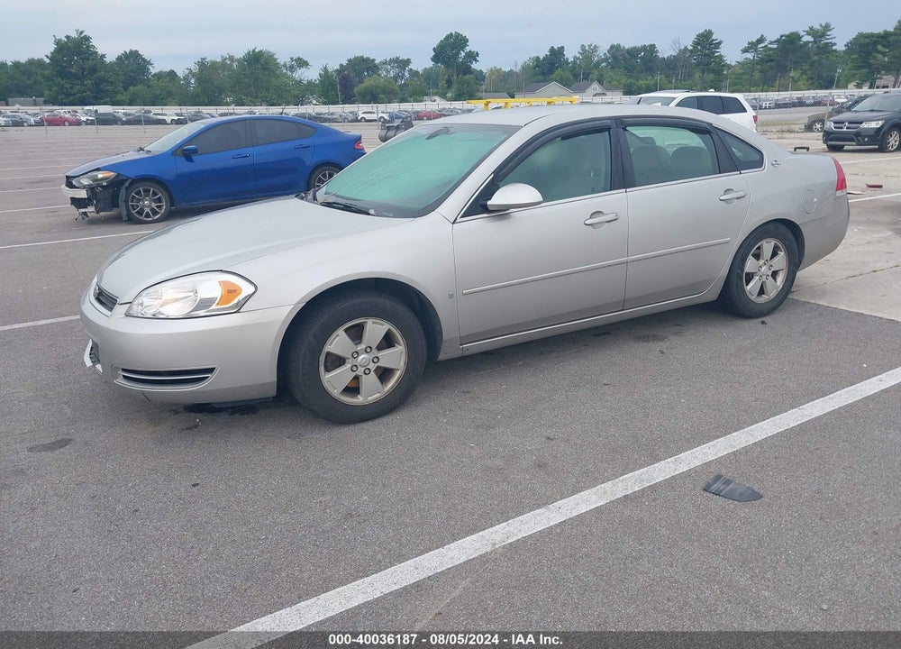 2007 CHEVROLET IMPALA LT VIN: 2G1WT58K479229908
