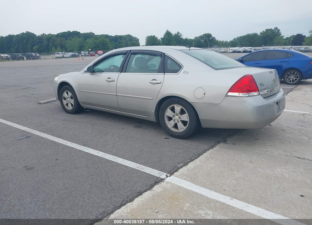 2007 CHEVROLET IMPALA LT VIN: 2G1WT58K479229908