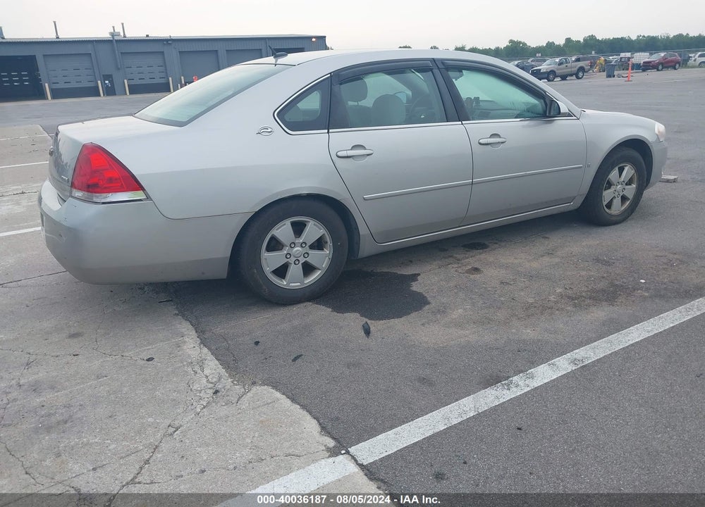 2007 CHEVROLET IMPALA LT VIN: 2G1WT58K479229908