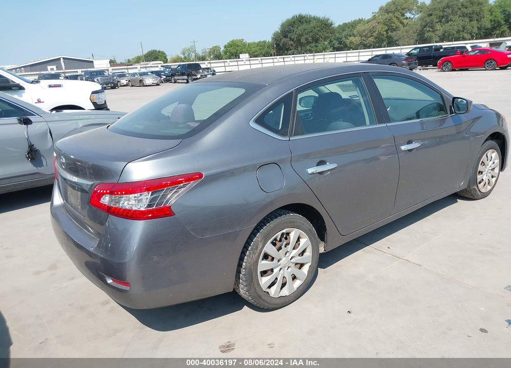 2015 NISSAN SENTRA S VIN: 3N1AB7AP7FY281346