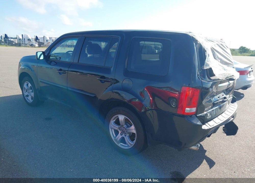 2012 HONDA PILOT EX-L VIN: 5FNYF4H5XCB023011