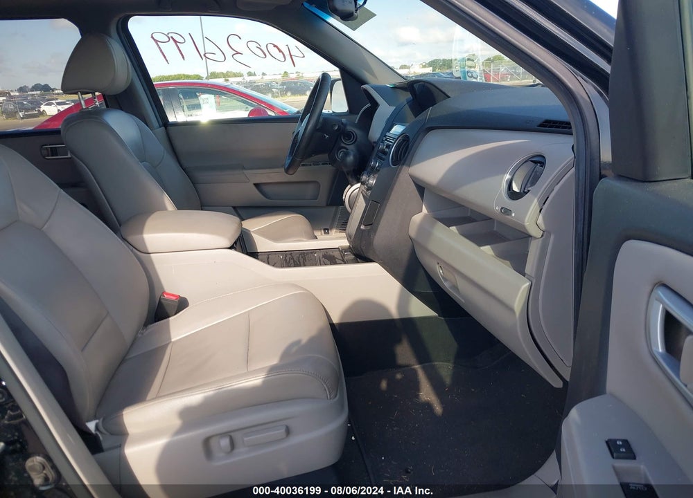 2012 HONDA PILOT EX-L VIN: 5FNYF4H5XCB023011
