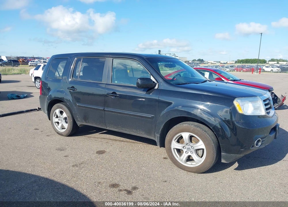 2012 HONDA PILOT EX-L VIN: 5FNYF4H5XCB023011
