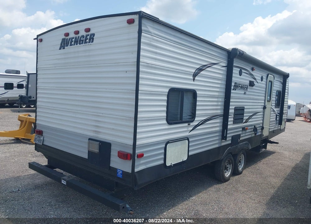 2015 TRAILER AVENGER TRAVEL VIN: 5ZT2AVSB4FB906374