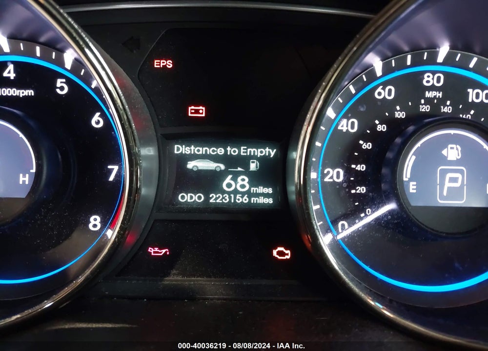 2011 HYUNDAI SONATA GLS VIN: 5NPEB4AC9BH235258