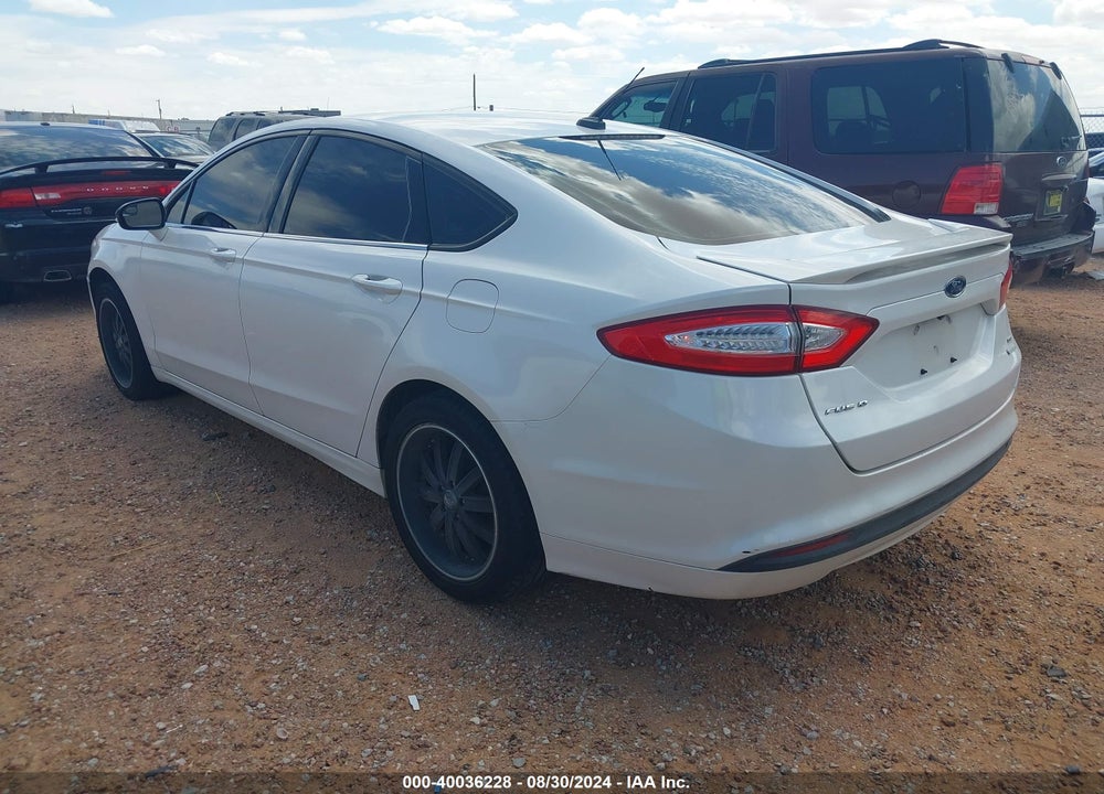 2013 FORD FUSION SE VIN: 3FA6P0HR0DR285562