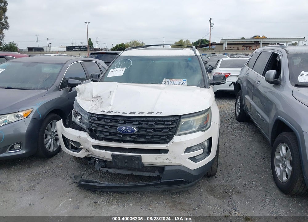 2016 FORD EXPLORER SPORT VIN: 1FM5K8GT6GGA56777