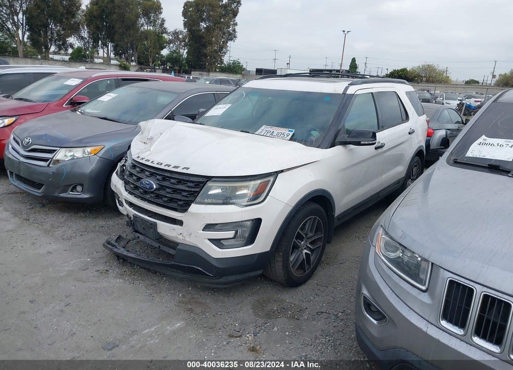 2016 FORD EXPLORER SPORT VIN: 1FM5K8GT6GGA56777