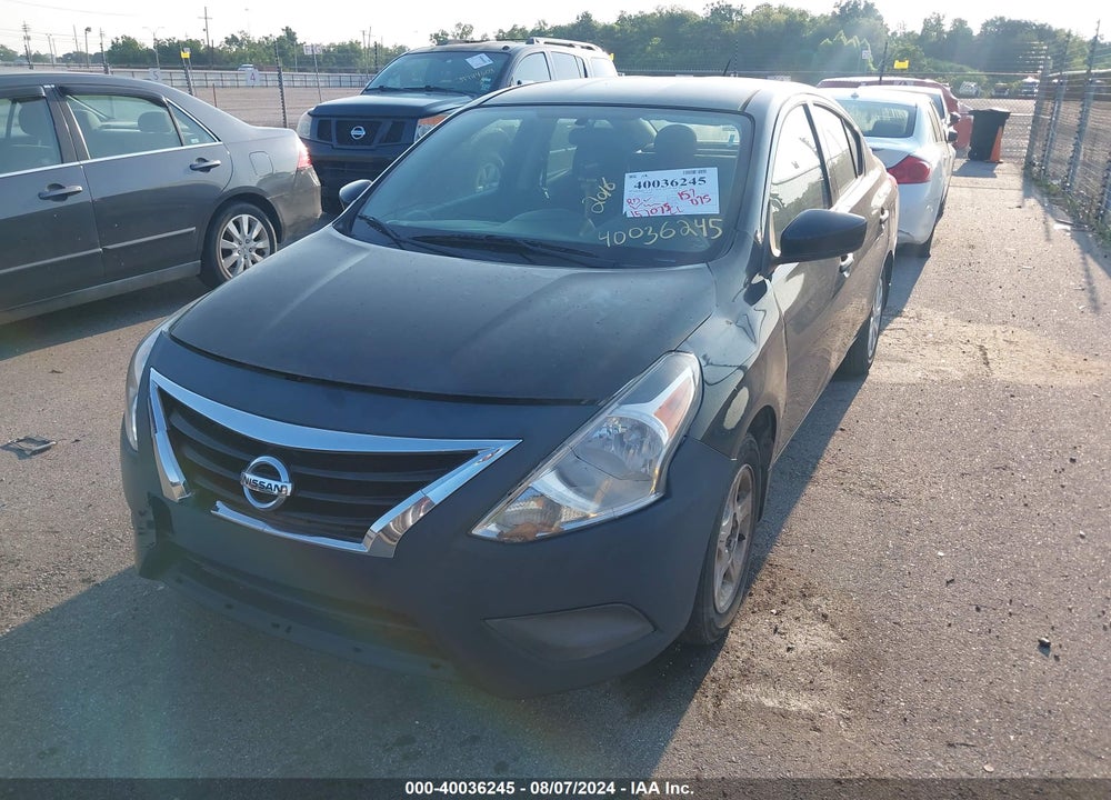 2016 NISSAN VERSA 1.6 S+ VIN: 3N1CN7AP0GL820596