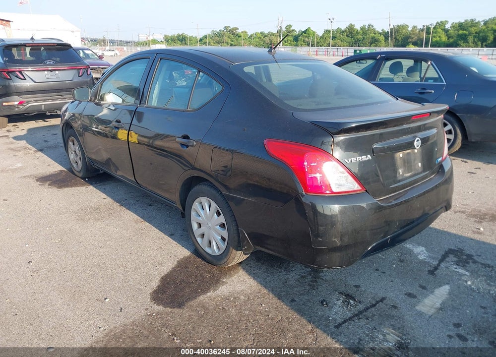 2016 NISSAN VERSA 1.6 S+ VIN: 3N1CN7AP0GL820596