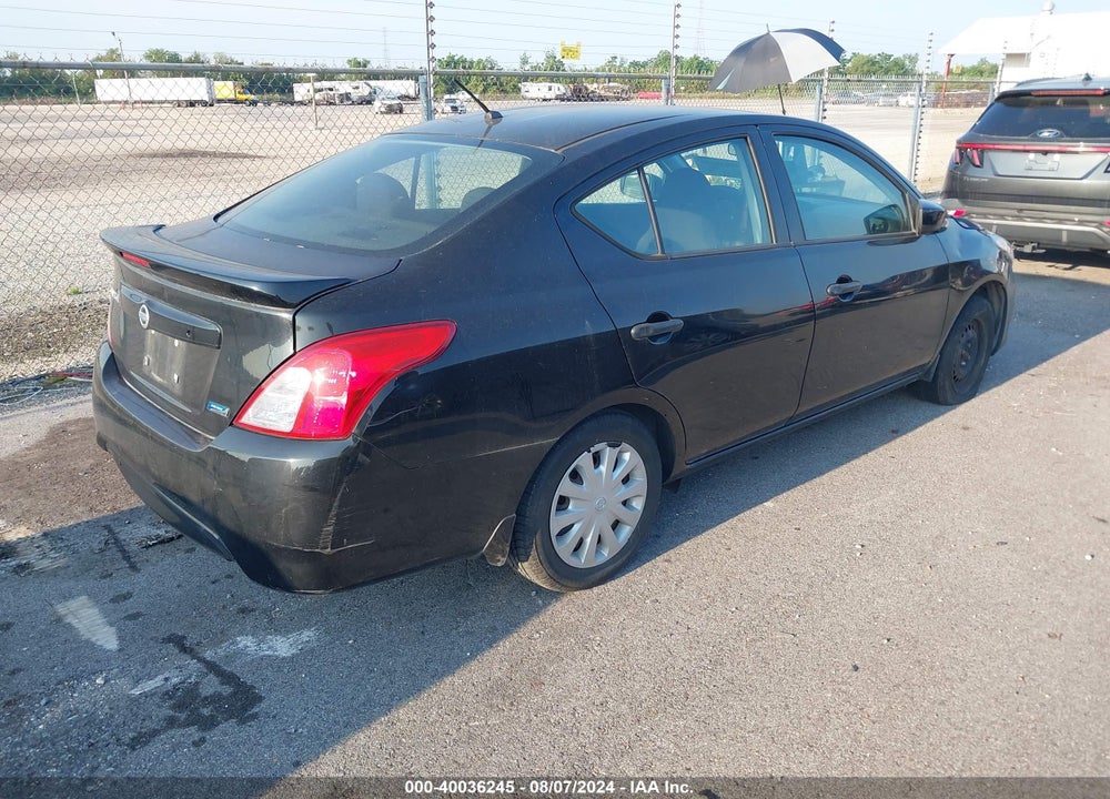 2016 NISSAN VERSA 1.6 S+ VIN: 3N1CN7AP0GL820596