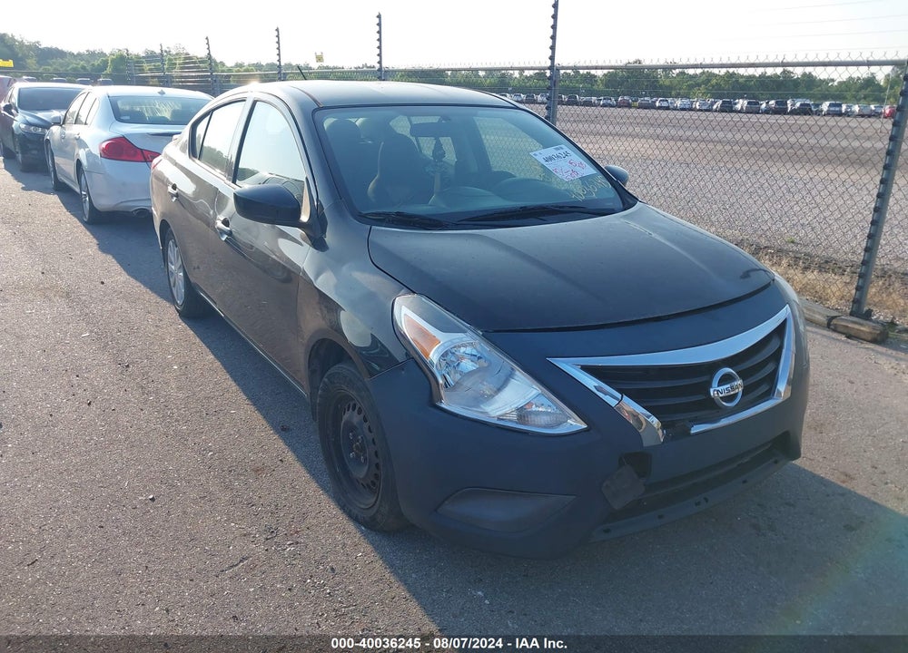 2016 NISSAN VERSA 1.6 S+ VIN: 3N1CN7AP0GL820596