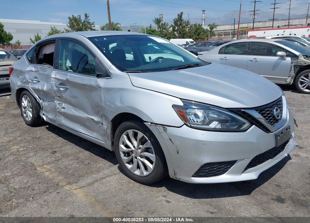 2019 NISSAN SENTRA SV VIN: 3N1AB7APXKY398915