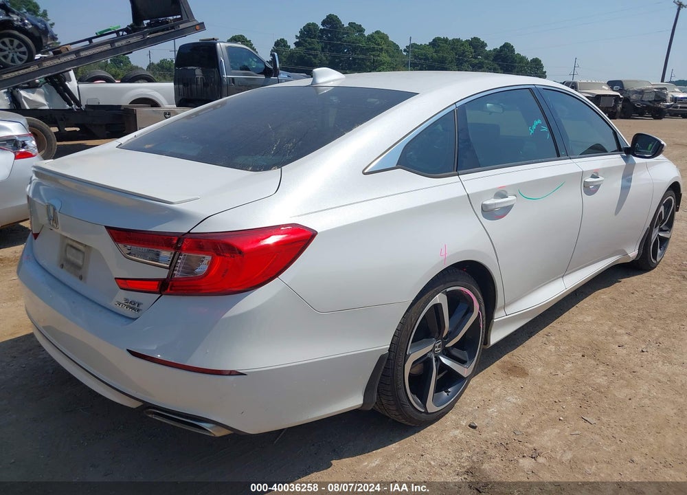 2020 HONDA ACCORD SPORT 2.0T VIN: 1HGCV2F35LA010938