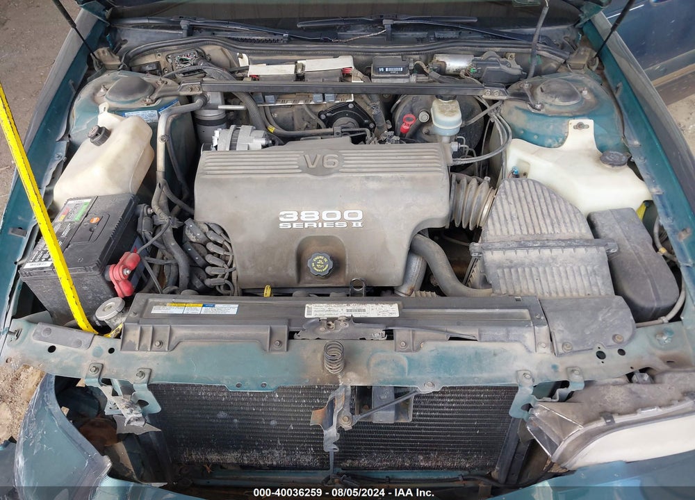 1997 BUICK LESABRE VIN: 1G4HR52KXVH608715