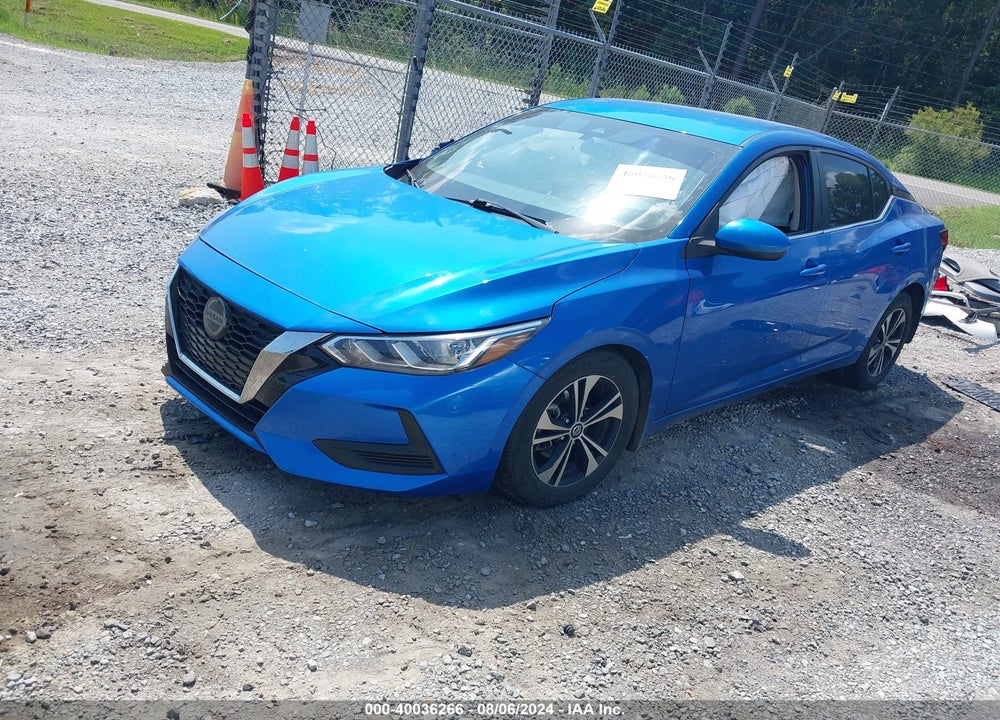2021 NISSAN SENTRA SV XTRONIC CVT VIN: 3N1AB8CV7MY278011