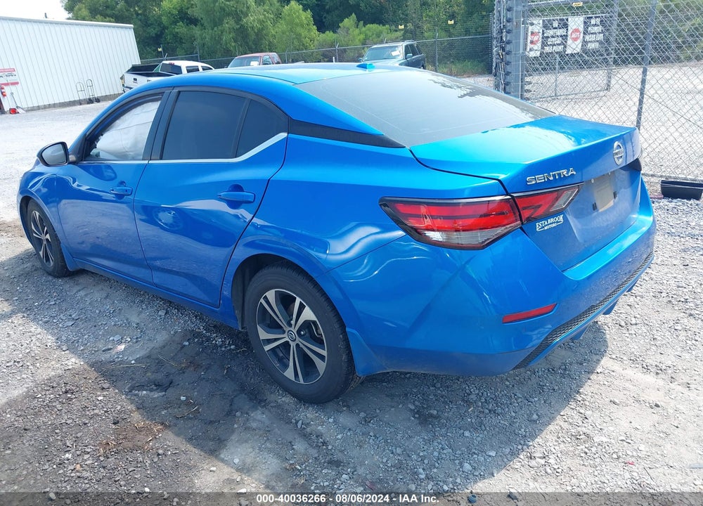 2021 NISSAN SENTRA SV XTRONIC CVT VIN: 3N1AB8CV7MY278011