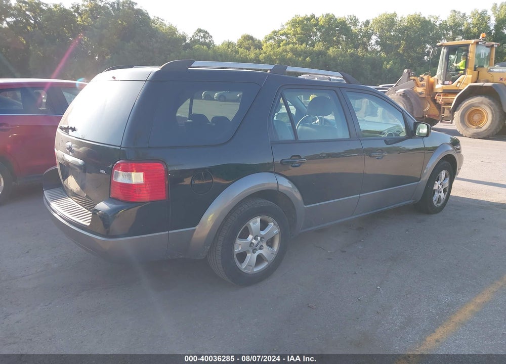 2006 FORD FREESTYLE SEL VIN: 1FMZK021X6GA16452