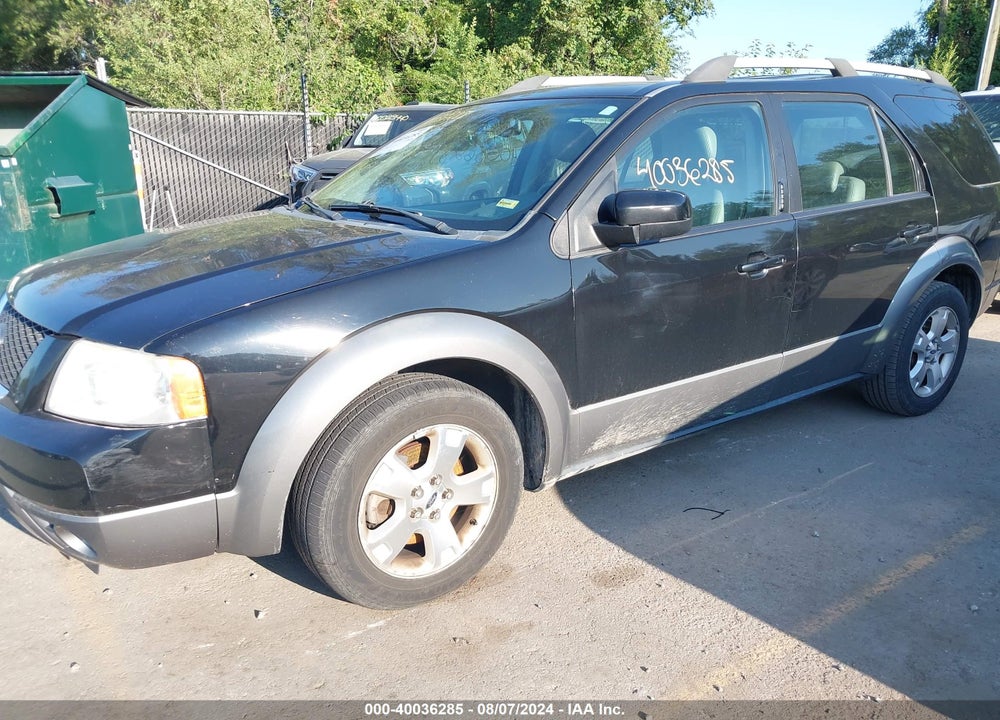 2006 FORD FREESTYLE SEL VIN: 1FMZK021X6GA16452