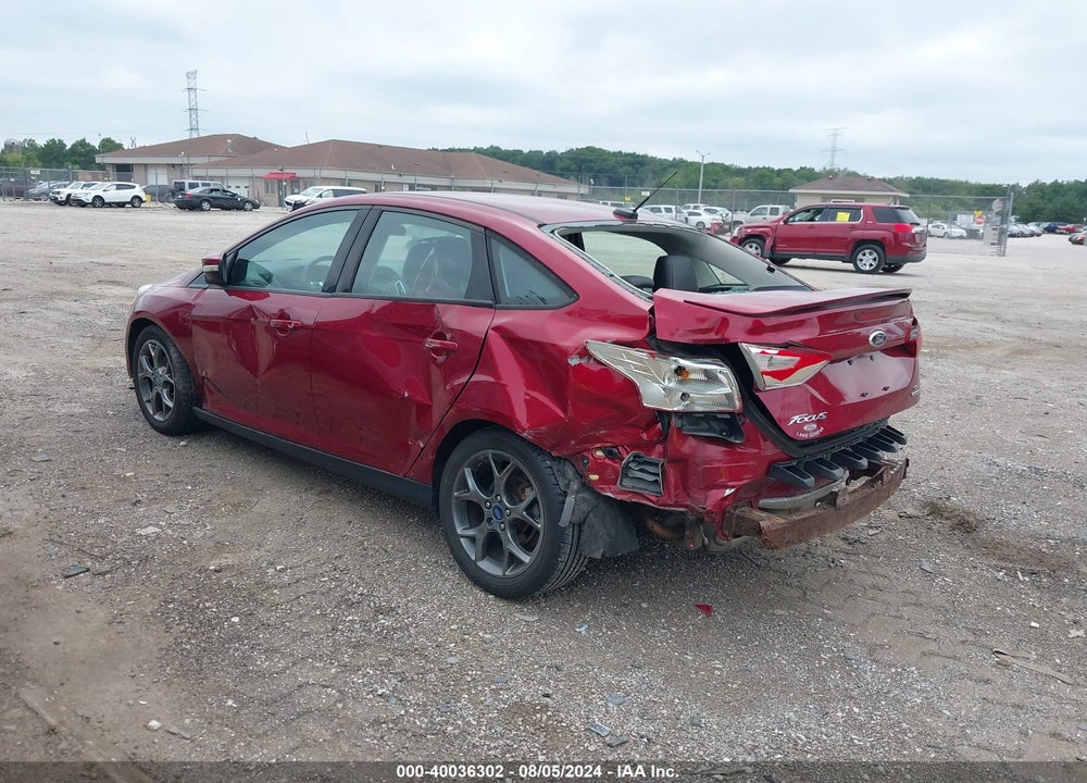 2013 FORD FOCUS SE VIN: 1FADP3F22DL231970