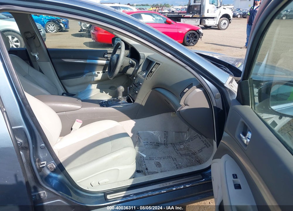 2010 INFINITI G37X VIN: JN1CV6AR3AM455016