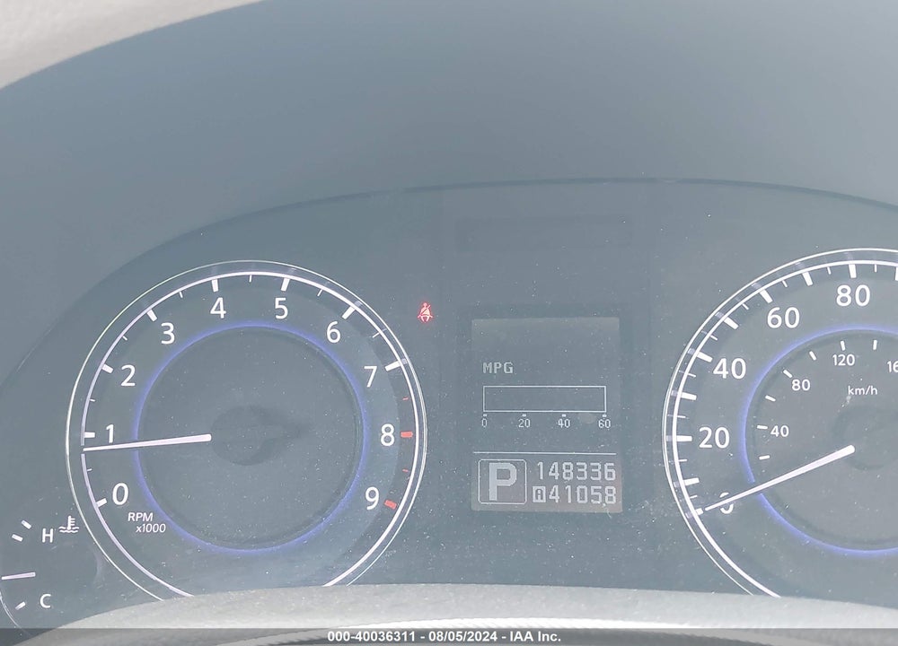 2010 INFINITI G37X VIN: JN1CV6AR3AM455016